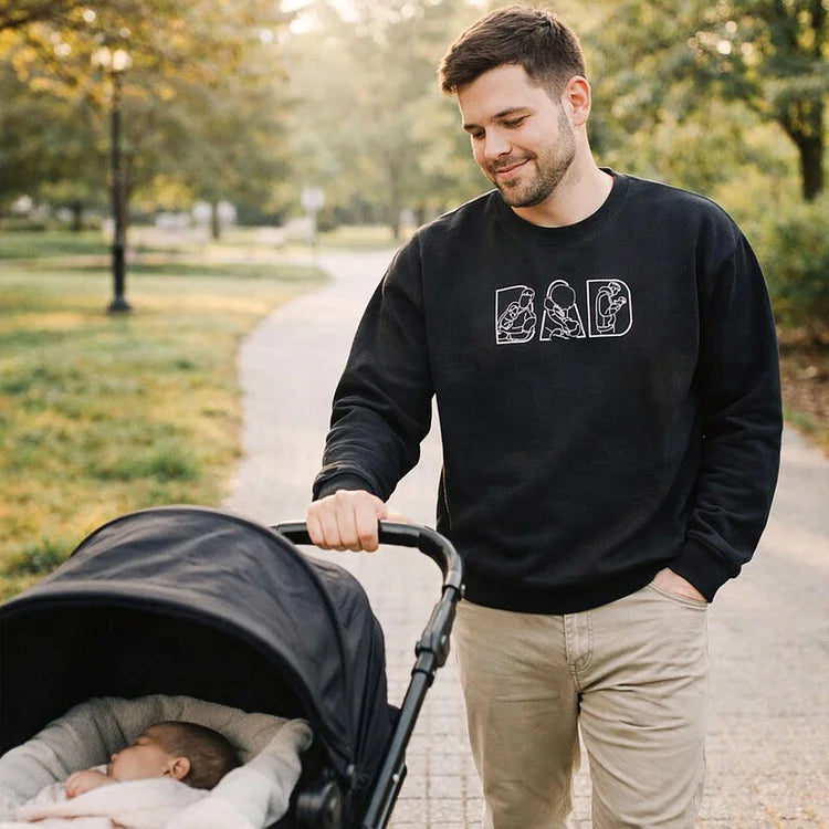 custom-photo-outline-embroidery-dad-sweatshirt-personalized-fathers-day-gift-with-kids-names-photos