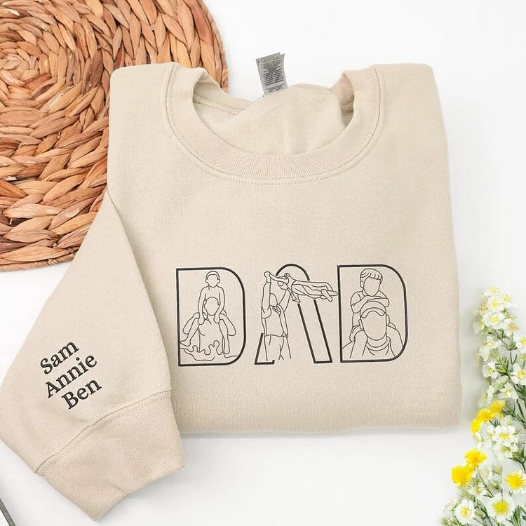 custom-photo-outline-embroidery-dad-sweatshirt-personalized-fathers-day-gift-with-kids-names-photos