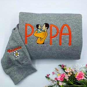 custom-embroidered-fathers-day-gift-with-photo-portrait-kids-names-on-sleeve