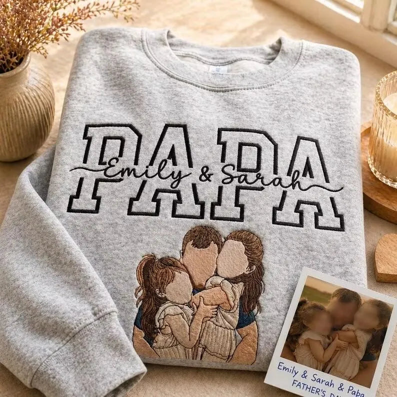 custom-papa-dad-sweatshirt-with-kids-names-portrait-personalized-fathers-day-gift