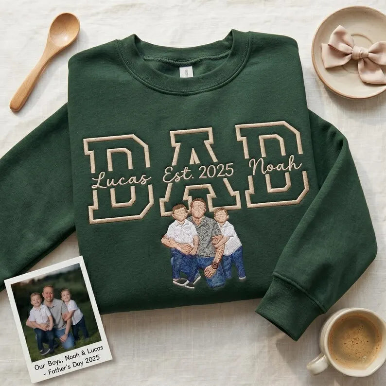 custom-papa-dad-sweatshirt-with-kids-names-portrait-personalized-fathers-day-gift