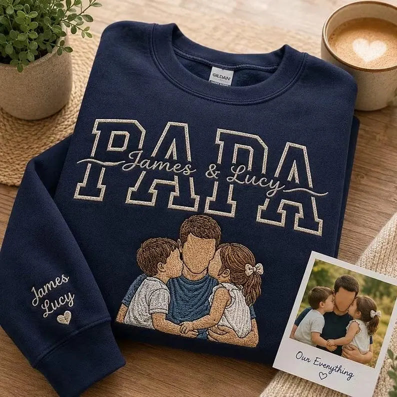 custom-papa-dad-sweatshirt-with-kids-names-portrait-personalized-fathers-day-gift