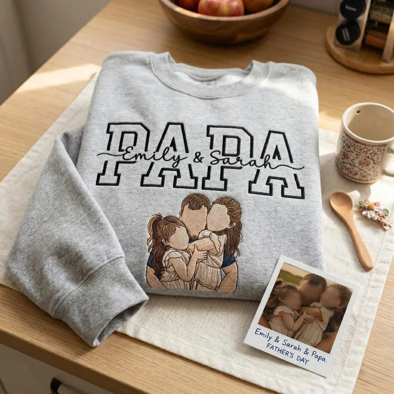custom-papa-dad-sweatshirt-with-kids-names-portrait-personalized-fathers-day-gift