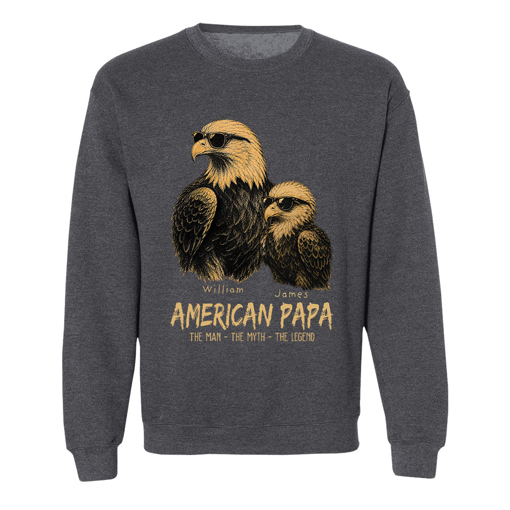 eagle-american-dad-the-man-the-myth-the-legend-personalized-funny-papa-t-shirt-fathers-day-cool-dad-eagle-tee-gifts-for-dad-husband