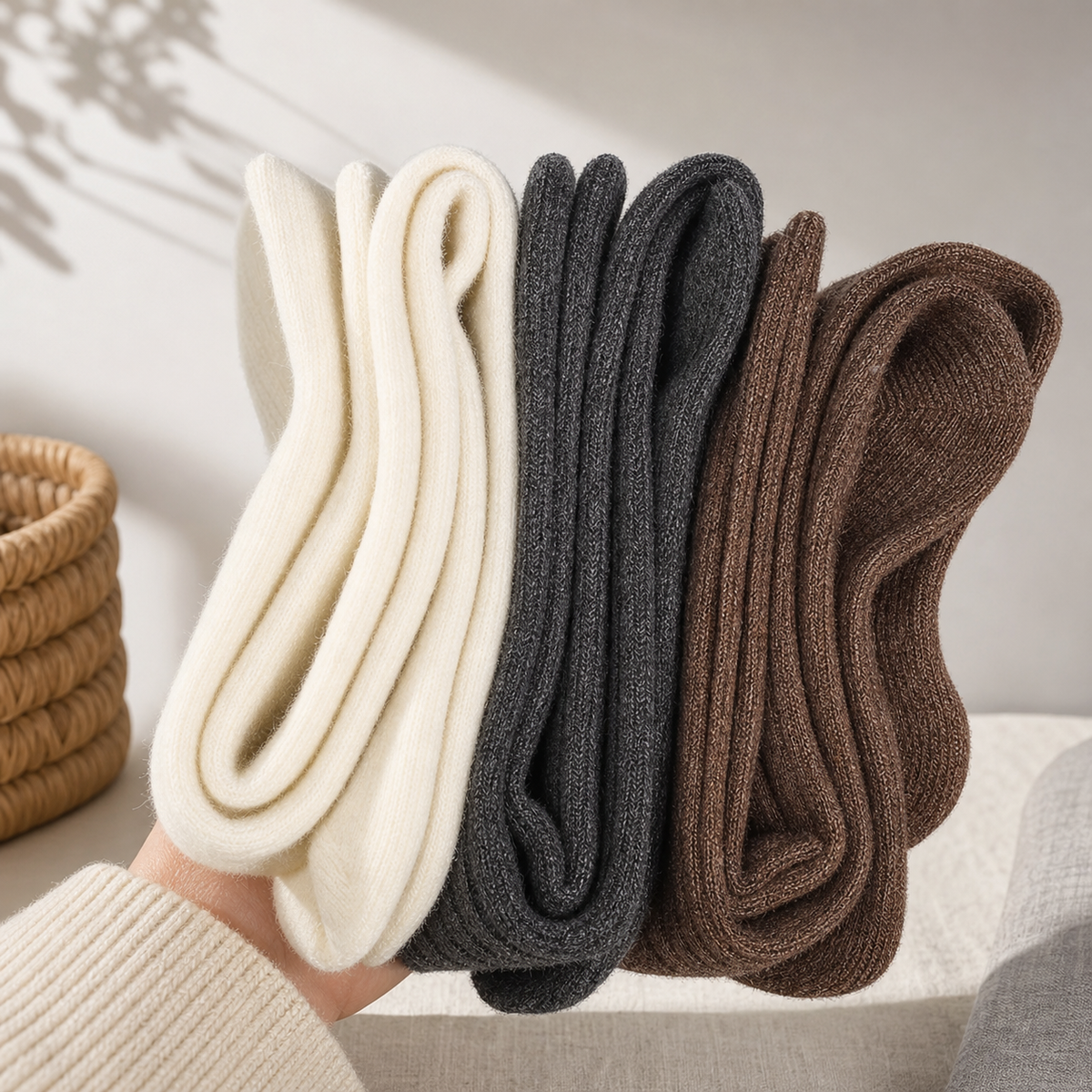 womens-5-pack-cozy-striped-crew-socks-thick-warm-winter-socks