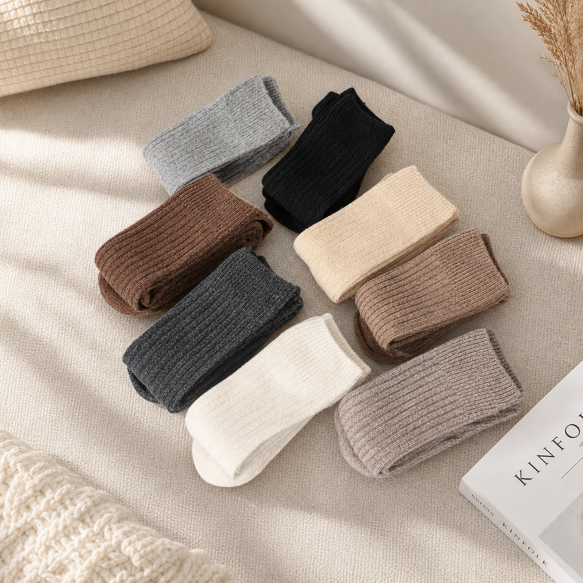 womens-5-pack-cozy-striped-crew-socks-thick-warm-winter-socks