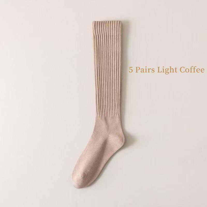 womens-5-pack-cozy-striped-crew-socks-thick-warm-winter-socks