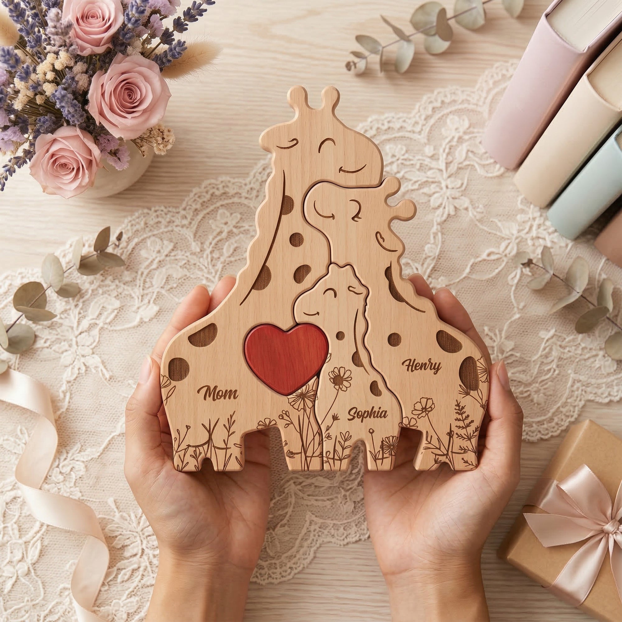 wooden-giraffe-family-puzzle-mothers-day-gift-for-mom-mum-wife-personalized-puzzle