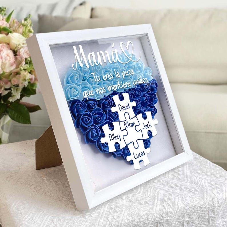 custom-mama-flower-shadow-box-madre-puzzle-frame