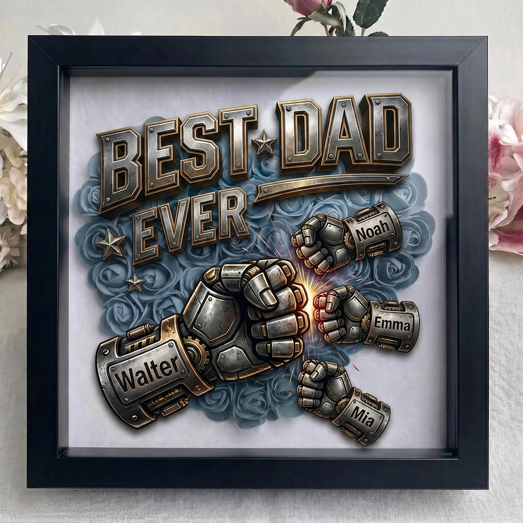 personalized-mechanical-armored-fist-best-dad-ever-shadow-box-unique-fathers-day-gift