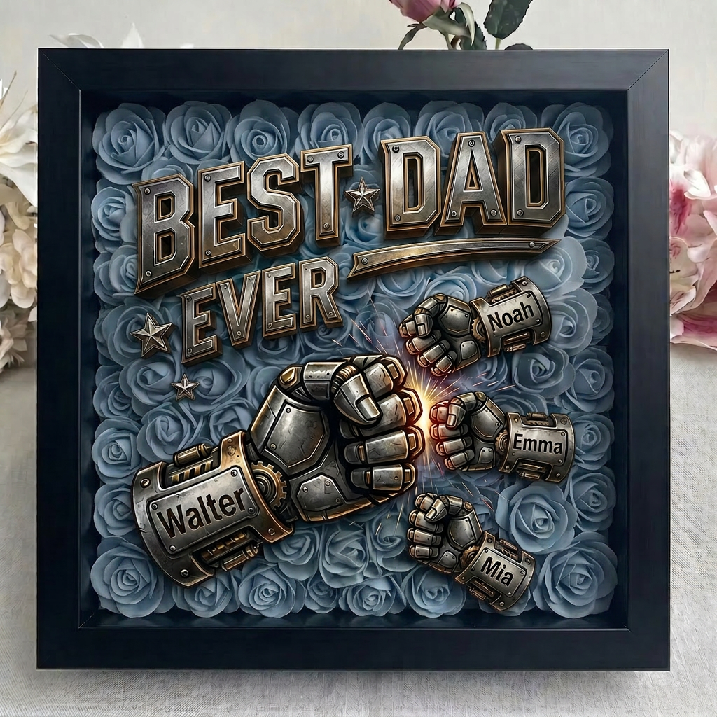 personalized-mechanical-armored-fist-best-dad-ever-shadow-box-unique-fathers-day-gift