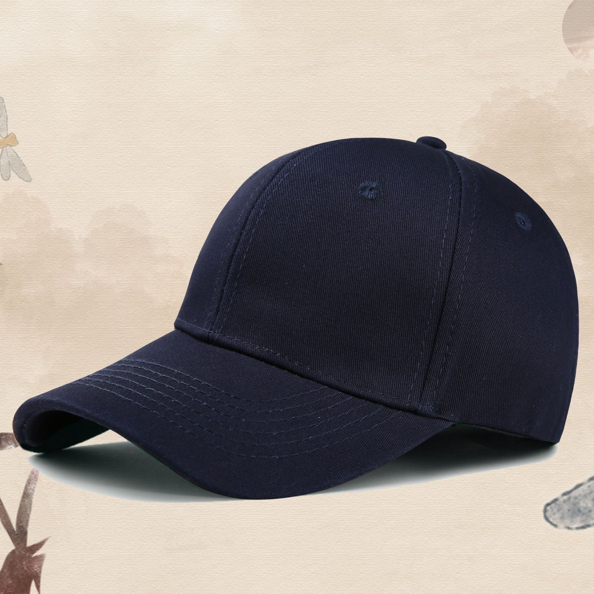 custom-line-art-portrait-embroidered-hat-personalized-fathers-day-gift