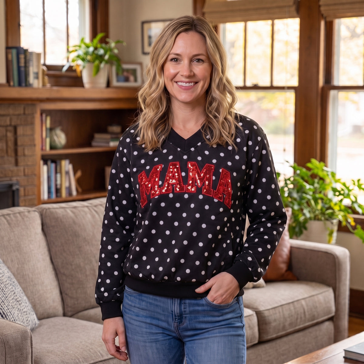 custom-mama-sequin-embroidery-v-neck-sweatshirt-polka-dot-custom-mom-pullover-personalized-gift-for-mom-grandma-mothers-day-birthday