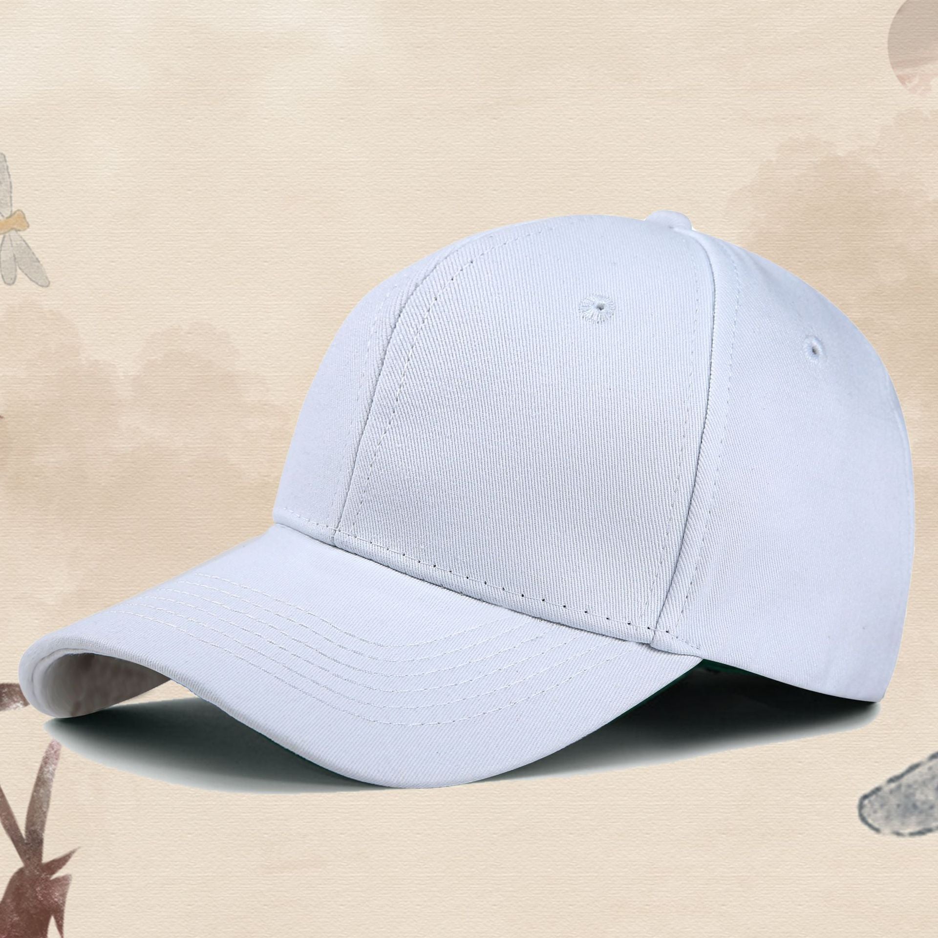 custom-line-art-portrait-embroidered-hat-personalized-fathers-day-gift