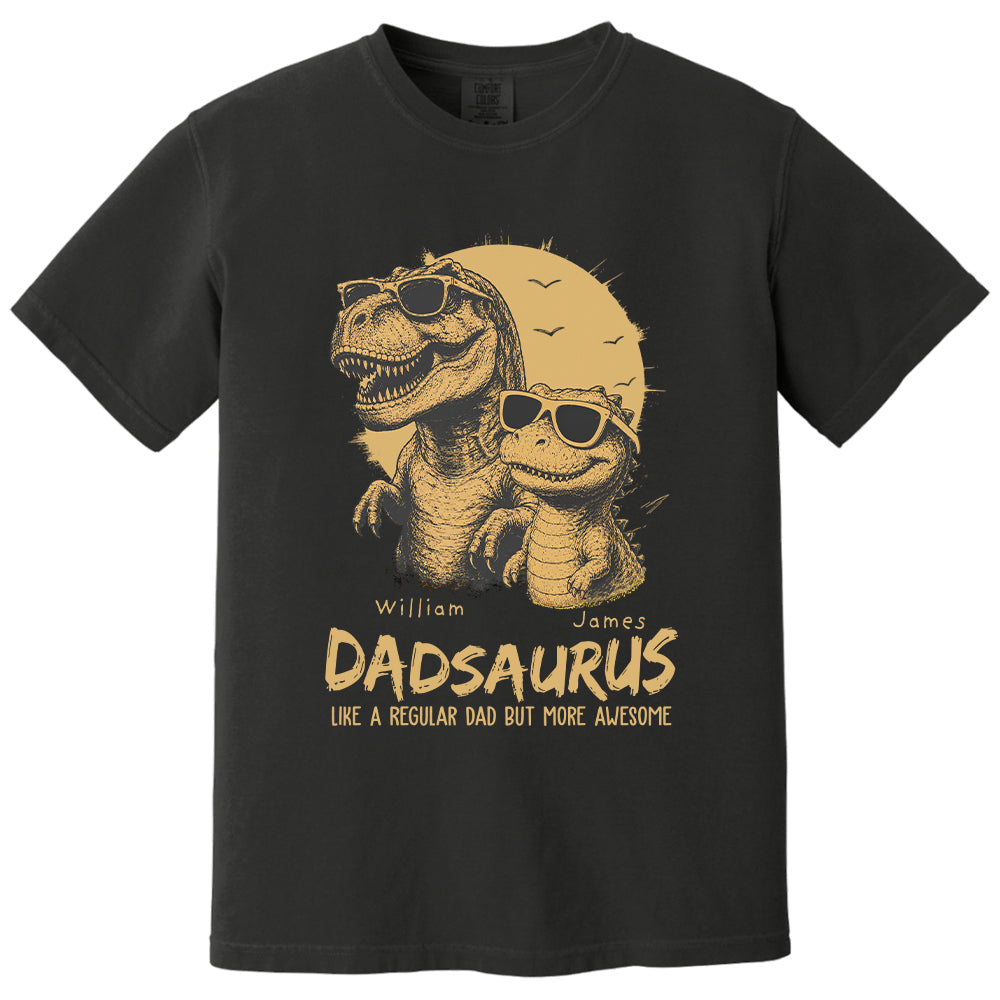 personalized-dad-dinosaur-shirt-with-custom-kids-names-funny-grandpa-family-t-shirt-for-dad-daddy-fathers-day-birthday-gift