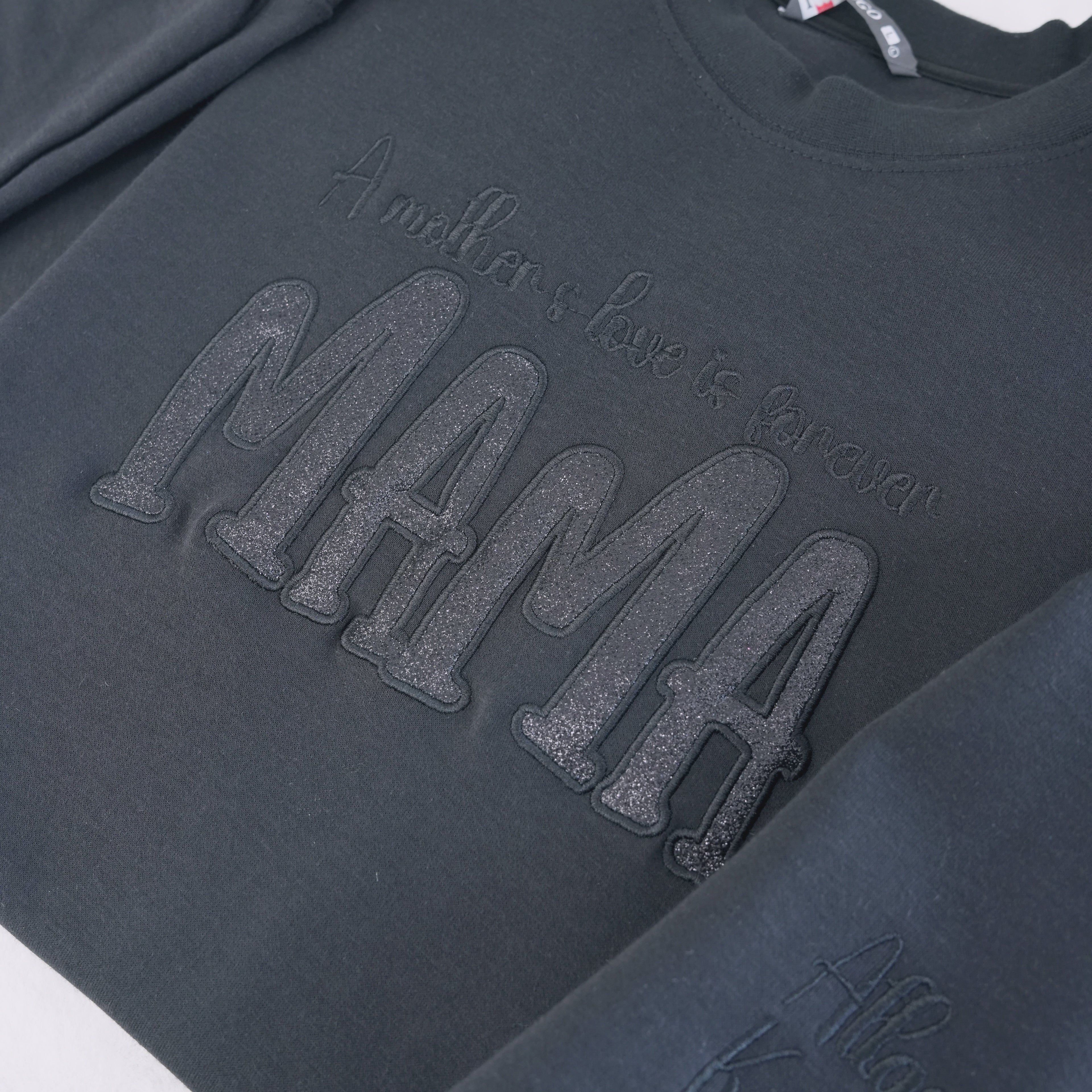 custom-moms-glitter-embroidered-t-shirt-and-sweatshirt-a-gift-for-mom-with-a-warm-word