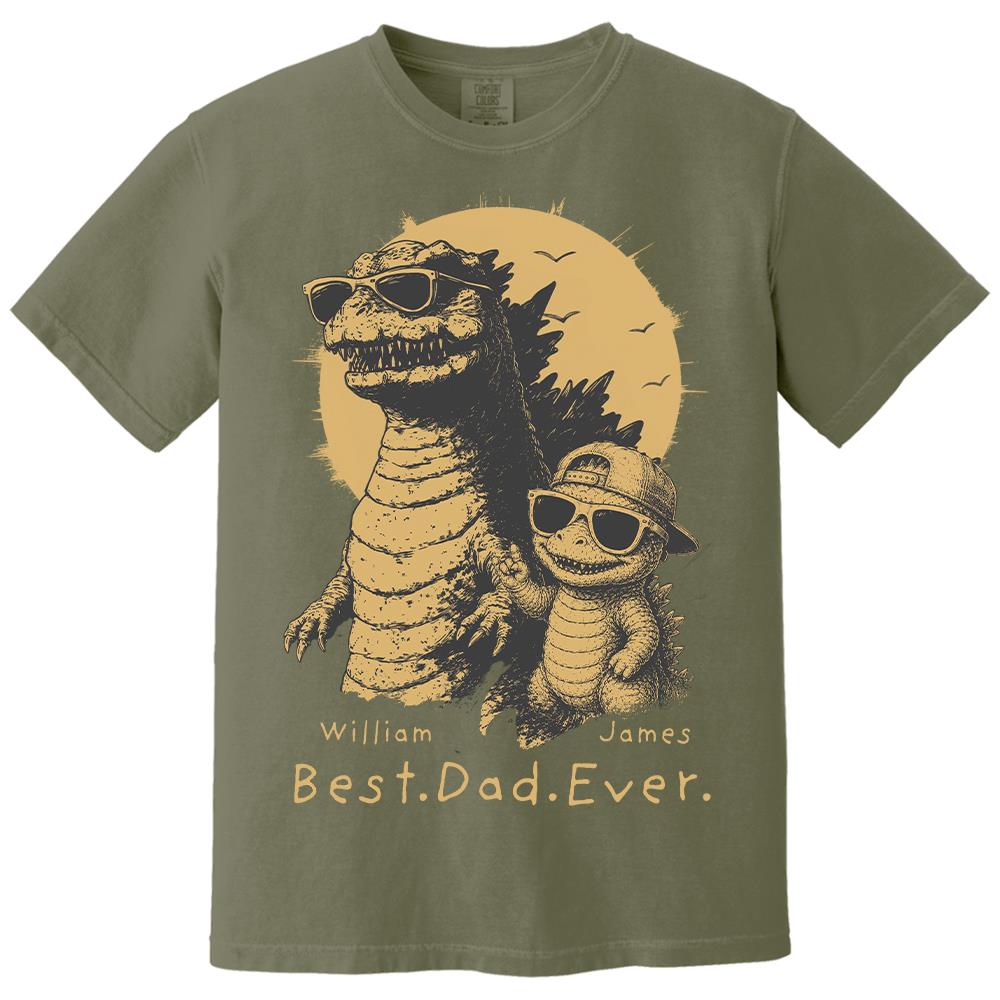 personalized-best-dad-ever-dadzilla-t-shirt-father-day-gifts-for-dad-funny-papa-tshirt-cool-daddy-dinosaur-tee-new-art