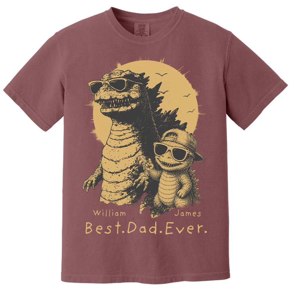 personalized-best-dad-ever-dadzilla-t-shirt-father-day-gifts-for-dad-funny-papa-tshirt-cool-daddy-dinosaur-tee-new-art