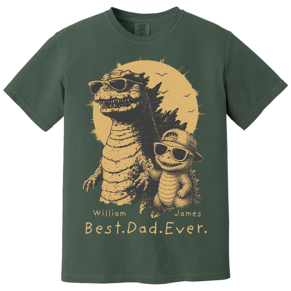 personalized-best-dad-ever-dadzilla-t-shirt-father-day-gifts-for-dad-funny-papa-tshirt-cool-daddy-dinosaur-tee-new-art