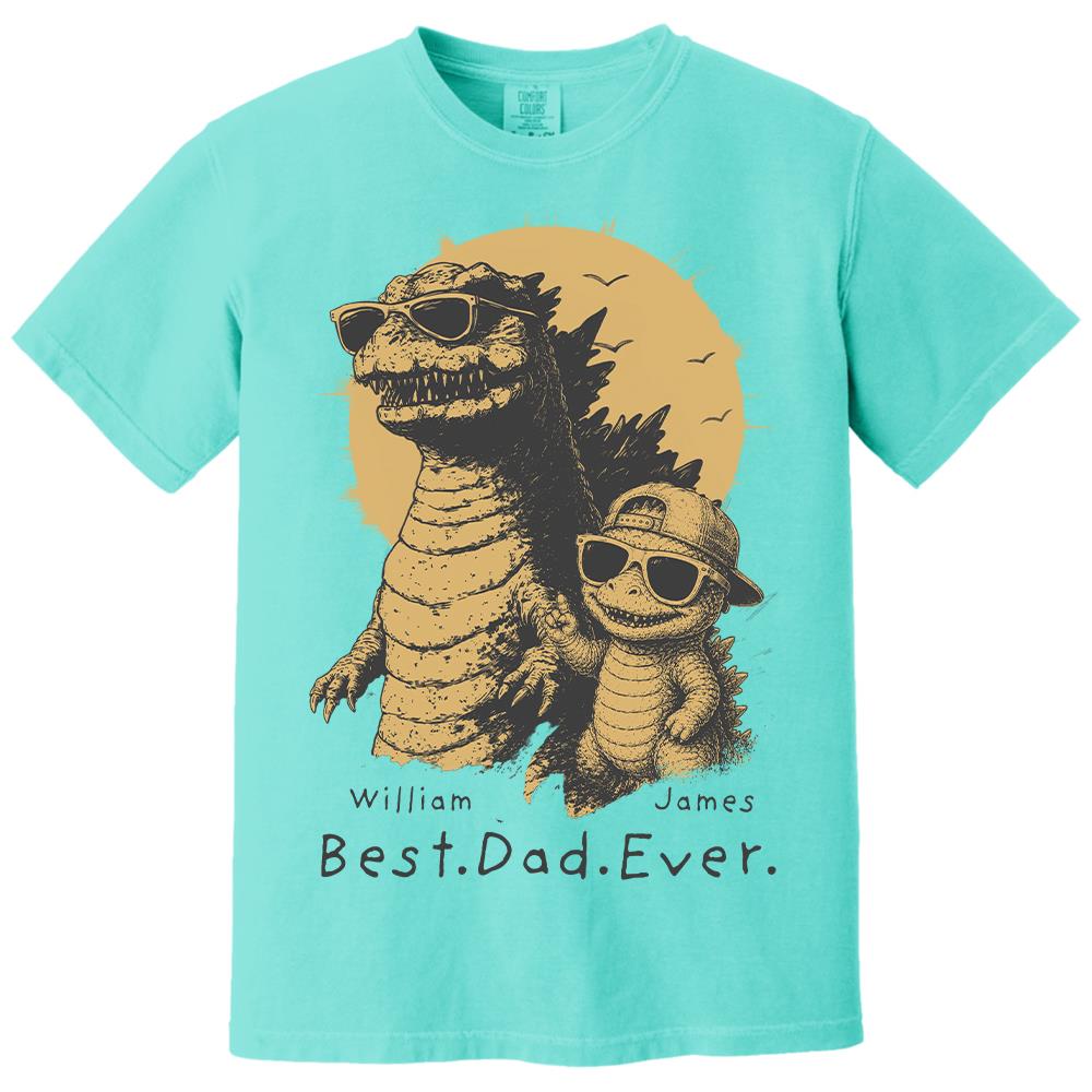 personalized-best-dad-ever-dadzilla-t-shirt-father-day-gifts-for-dad-funny-papa-tshirt-cool-daddy-dinosaur-tee-new-art