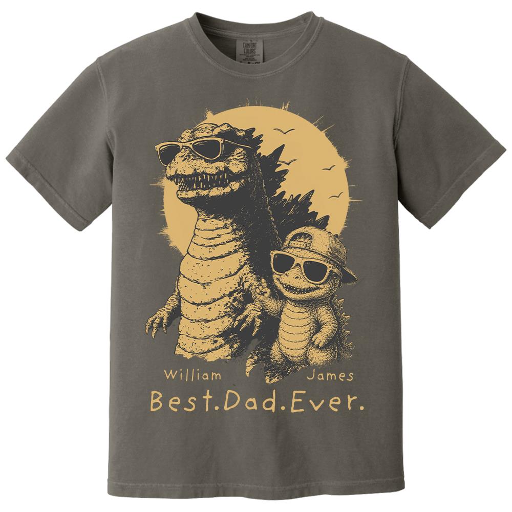 personalized-best-dad-ever-dadzilla-t-shirt-father-day-gifts-for-dad-funny-papa-tshirt-cool-daddy-dinosaur-tee-new-art