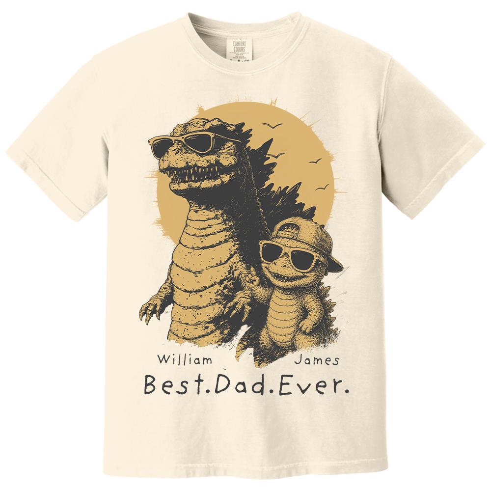personalized-best-dad-ever-dadzilla-t-shirt-father-day-gifts-for-dad-funny-papa-tshirt-cool-daddy-dinosaur-tee-new-art