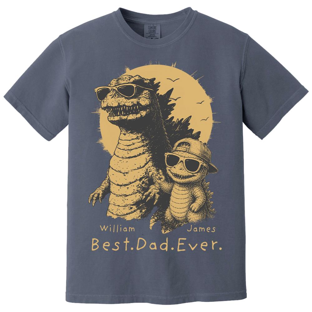 personalized-best-dad-ever-dadzilla-t-shirt-father-day-gifts-for-dad-funny-papa-tshirt-cool-daddy-dinosaur-tee-new-art