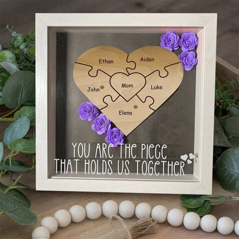 personalized-mom-flower-shadow-box-heart-name-puzzle-piece-for-mothers-day