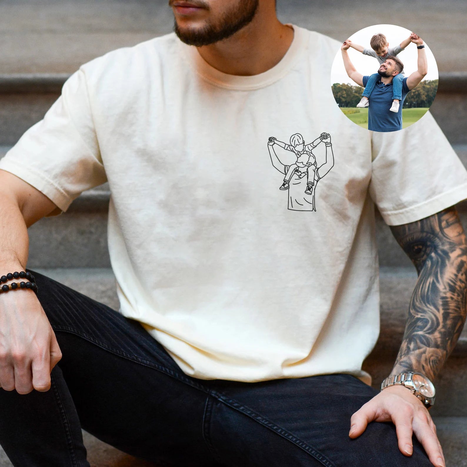 dad-and-me-custom-photo-shirt-for-dad-gift-for-papa