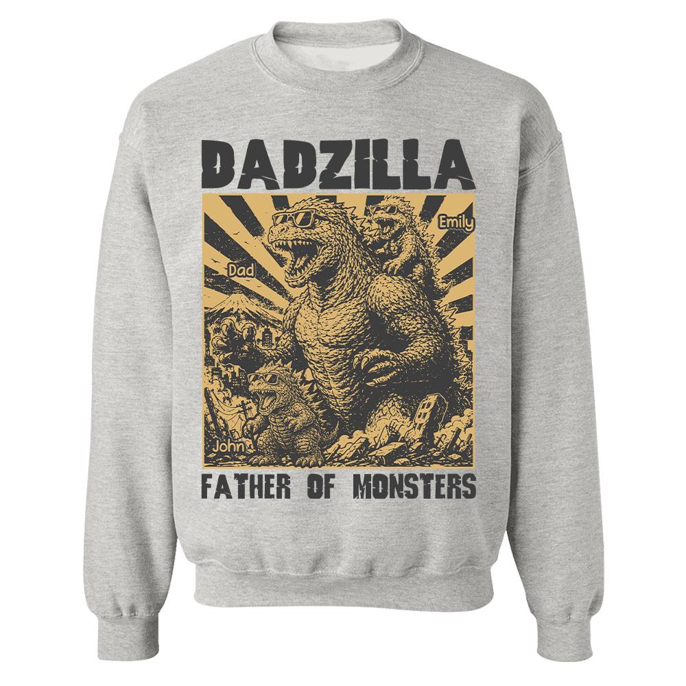 personalized-dadzilla-t-shirt-father-day-gifts-for-dad-funny-papa-tshirt-cool-daddy-dinosaur-tee