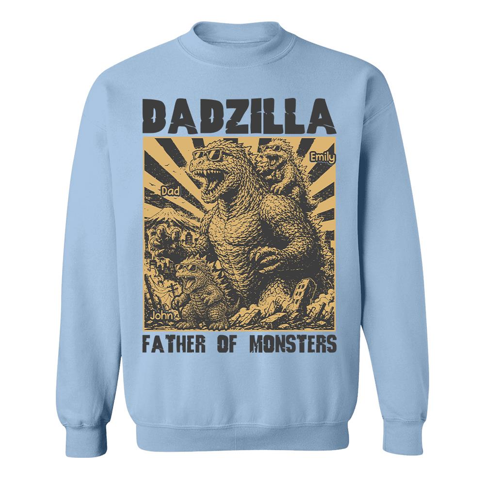 personalized-dadzilla-t-shirt-father-day-gifts-for-dad-funny-papa-tshirt-cool-daddy-dinosaur-tee
