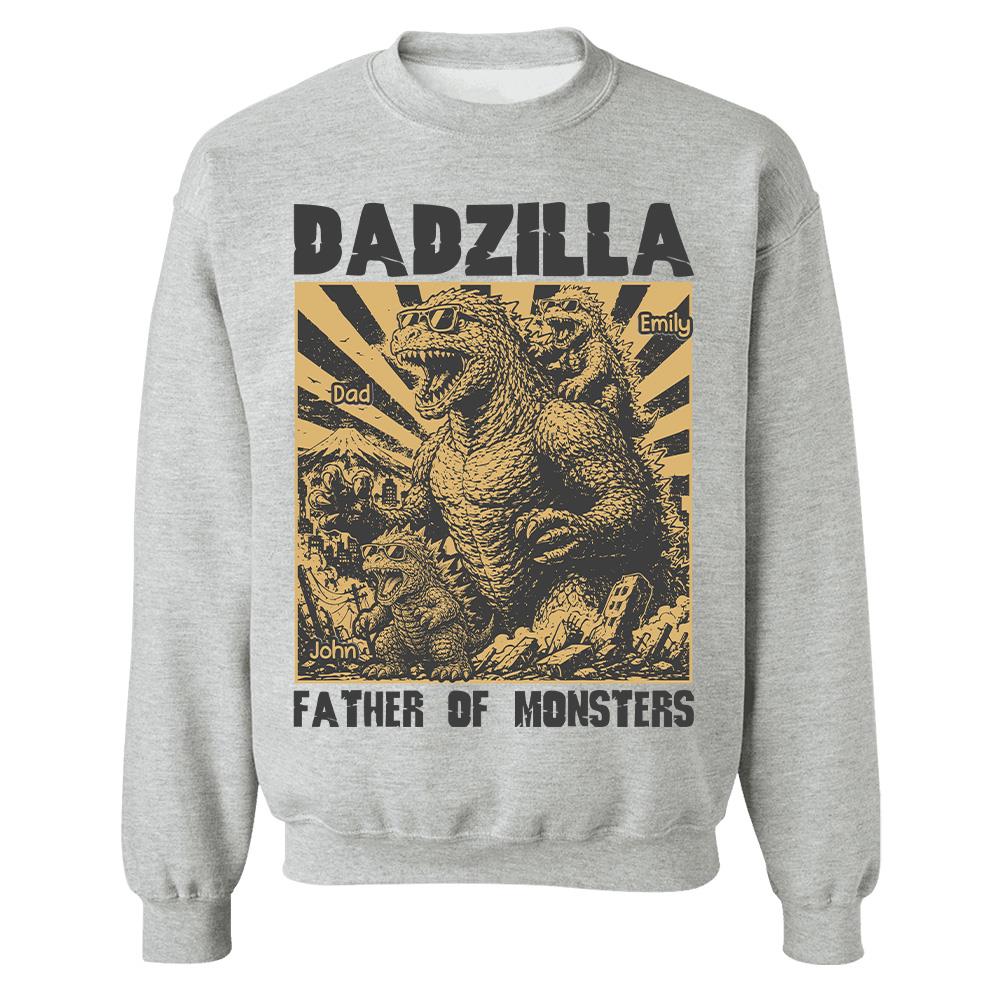 personalized-dadzilla-t-shirt-father-day-gifts-for-dad-funny-papa-tshirt-cool-daddy-dinosaur-tee