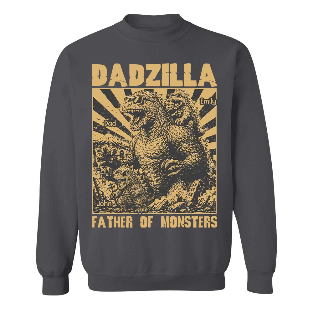 personalized-dadzilla-t-shirt-father-day-gifts-for-dad-funny-papa-tshirt-cool-daddy-dinosaur-tee