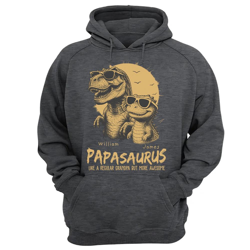 personalized-grandpasaurus-shirt-with-custom-kids-names-funny-grandpa-family-t-shirt-for-papa-daddy-fathers-day-birthday-gift