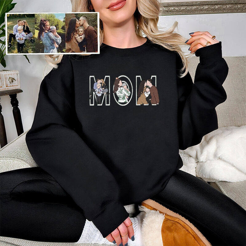 custom-photo-portrait-embroidery-sweatshirt-gift-for-dad-mama-family