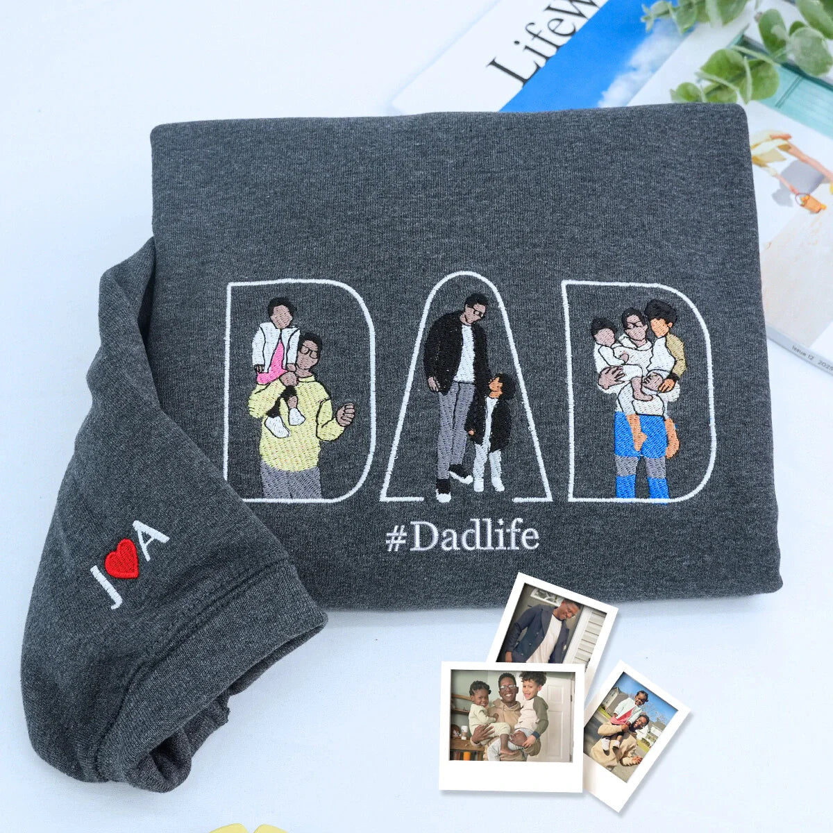 custom-comic-photo-embroidered-dadlife-shirt-sweatshirt-hoodie-fathers-day-gift-for-dad