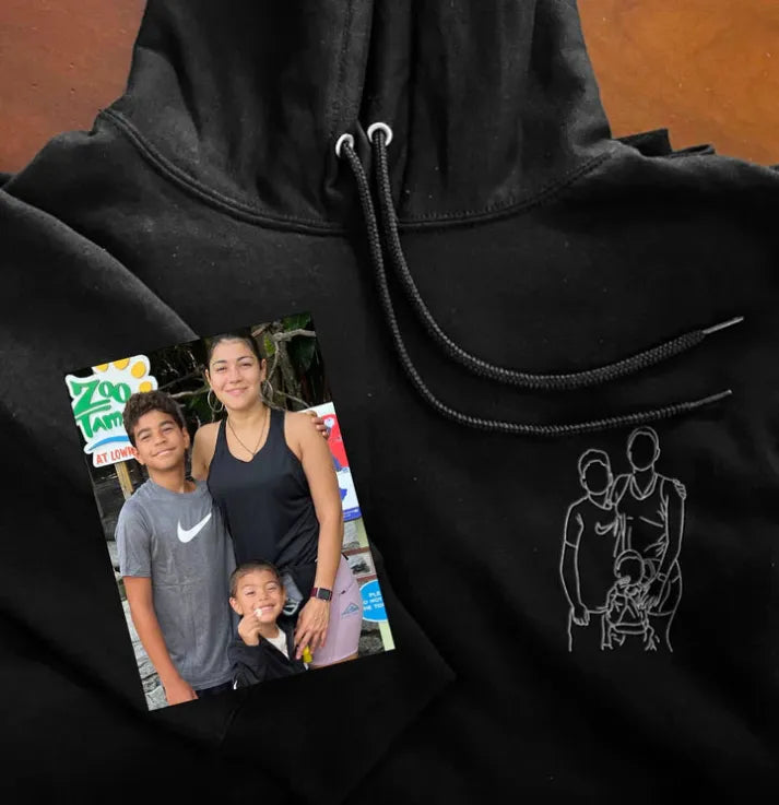 custom-parent-child-photo-outline-embroidered-sweatshirt-surprise-mothers-day-gift