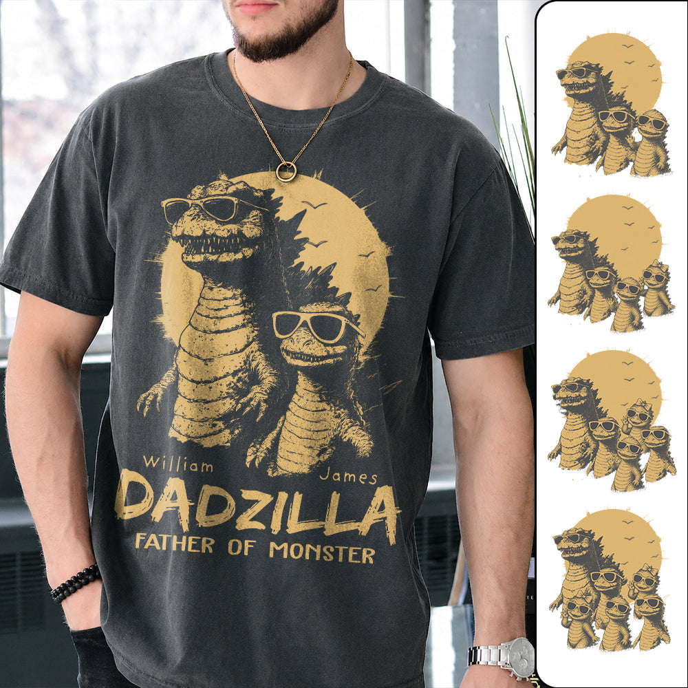 personalized-dadzilla-t-shirt-father-day-gifts-for-dad-funny-papa-tshirt-cool-daddy-dinosaur-tee