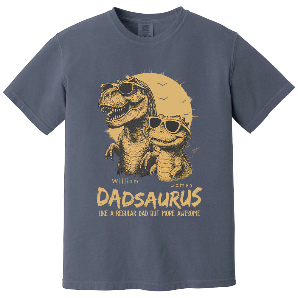 personalized-dad-dinosaur-shirt-with-custom-kids-names-funny-grandpa-family-t-shirt-for-dad-daddy-fathers-day-birthday-gift