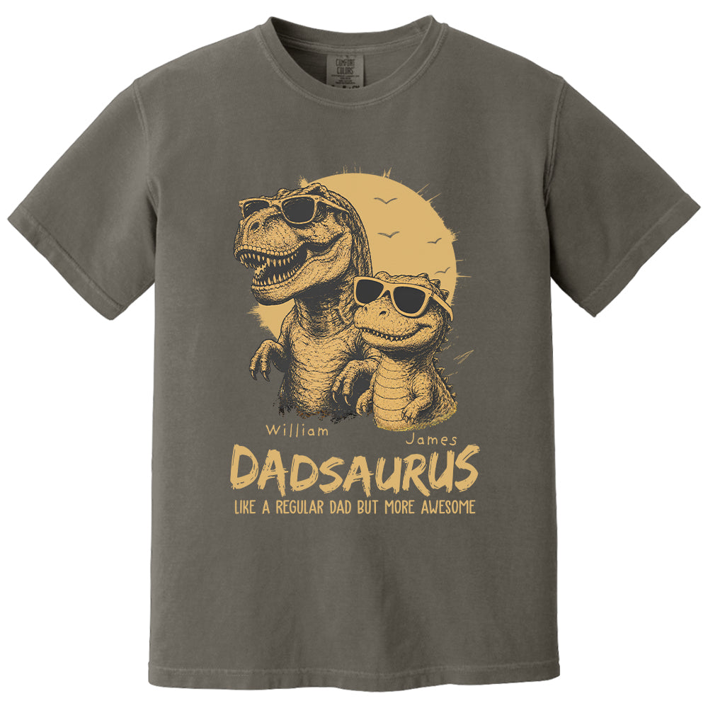 personalized-dad-dinosaur-shirt-with-custom-kids-names-funny-grandpa-family-t-shirt-for-dad-daddy-fathers-day-birthday-gift