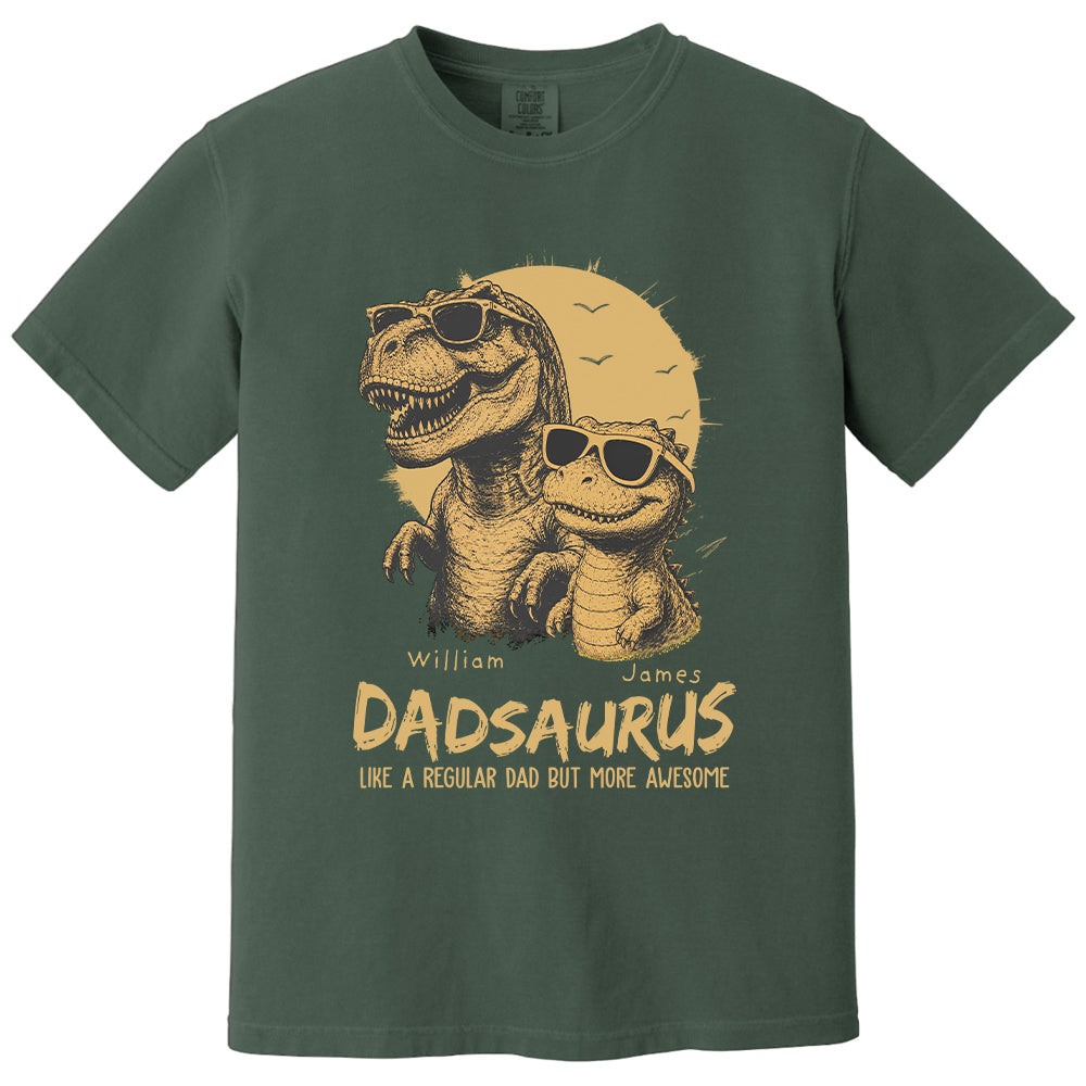 personalized-dad-dinosaur-shirt-with-custom-kids-names-funny-grandpa-family-t-shirt-for-dad-daddy-fathers-day-birthday-gift