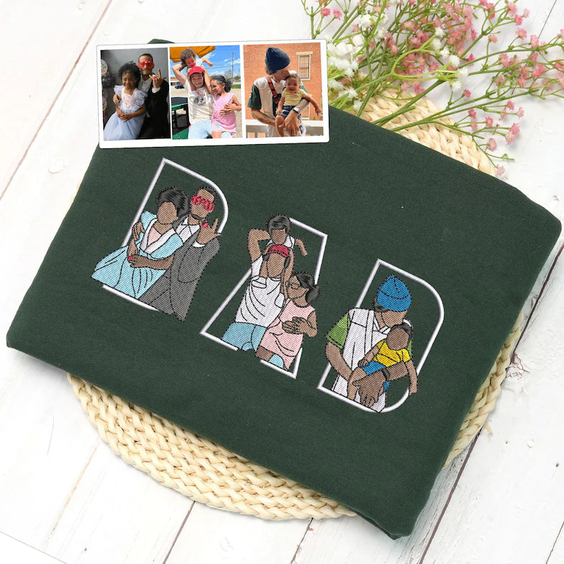 custom-photo-portrait-embroidery-sweatshirt-t-shirt-gift-for-dad-mom-family
