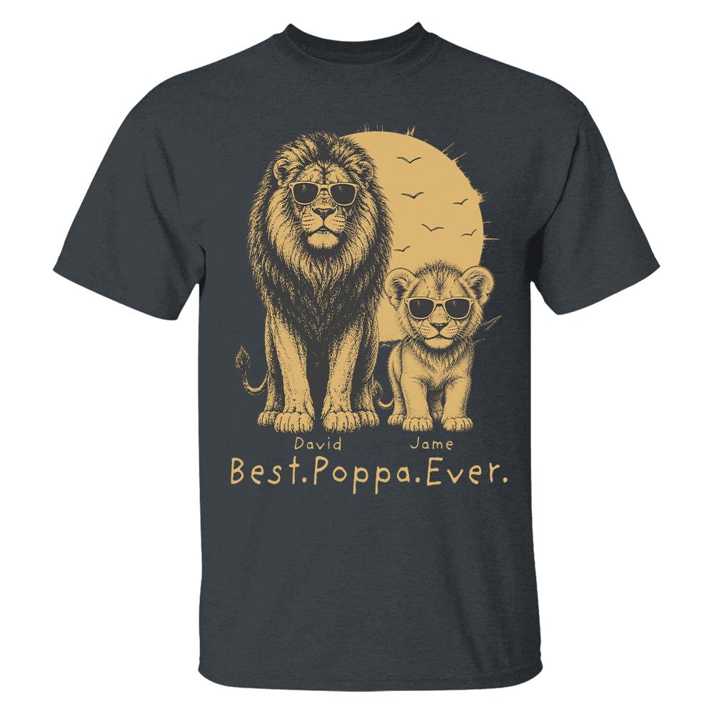 retro-vintage-lion-dad-and-kids-daddy-protector-personalized-shirt-cool-fathers-day-gift-for-dad-husband