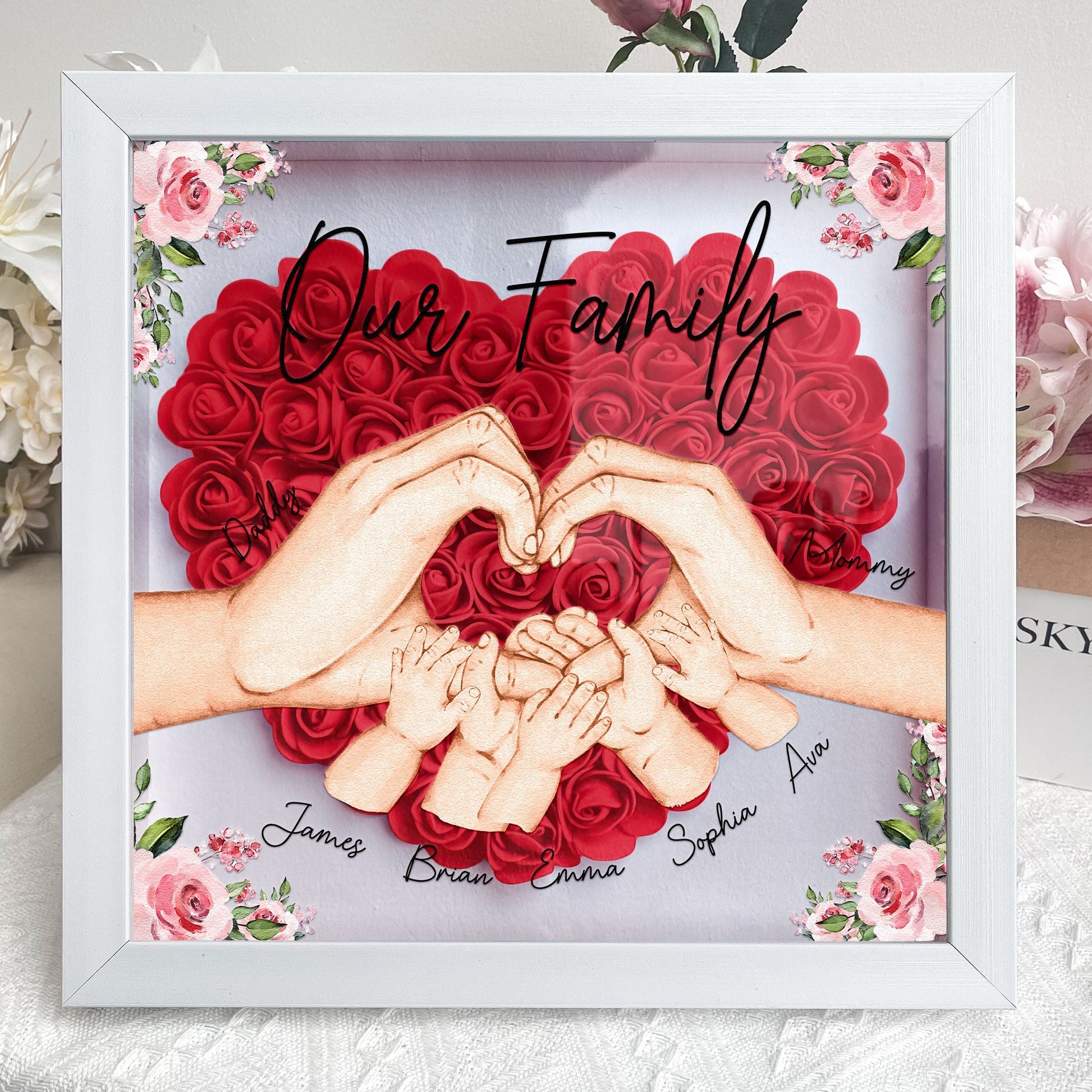 personalized-our-family-hands-flower-shadow-box-custom-mother-s-day-gift-for-mom-popular-family-keepsake-decor