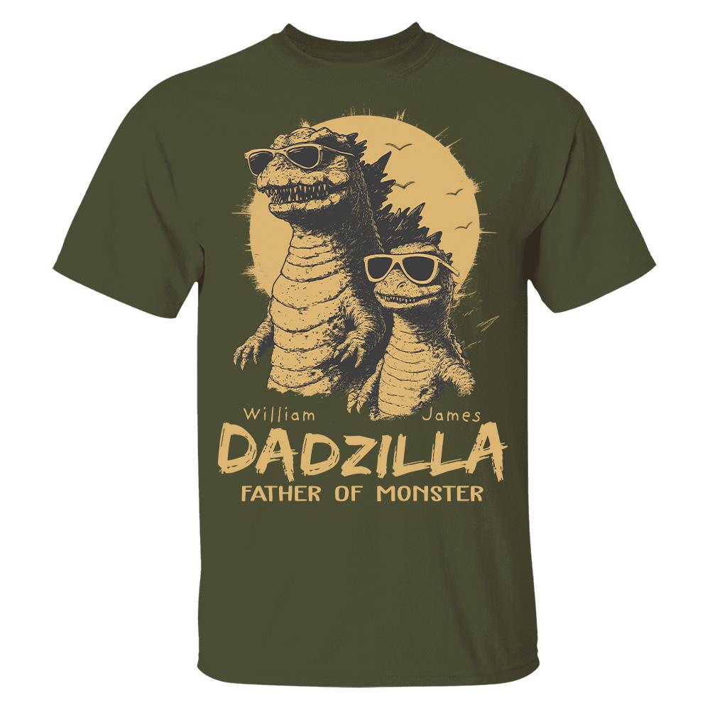 personalized-dadzilla-t-shirt-father-day-gifts-for-dad-funny-papa-tshirt-cool-daddy-dinosaur-tee