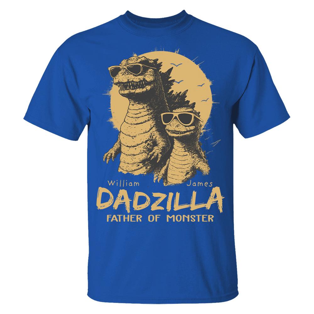 personalized-dadzilla-t-shirt-father-day-gifts-for-dad-funny-papa-tshirt-cool-daddy-dinosaur-tee