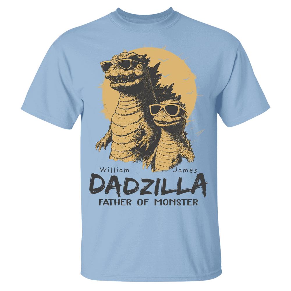 personalized-dadzilla-t-shirt-father-day-gifts-for-dad-funny-papa-tshirt-cool-daddy-dinosaur-tee