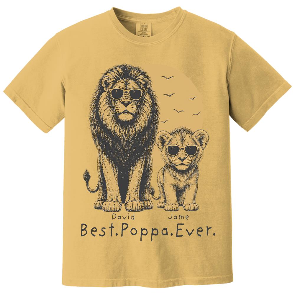 retro-vintage-lion-dad-and-kids-daddy-protector-personalized-shirt-cool-fathers-day-gift-for-dad-husband