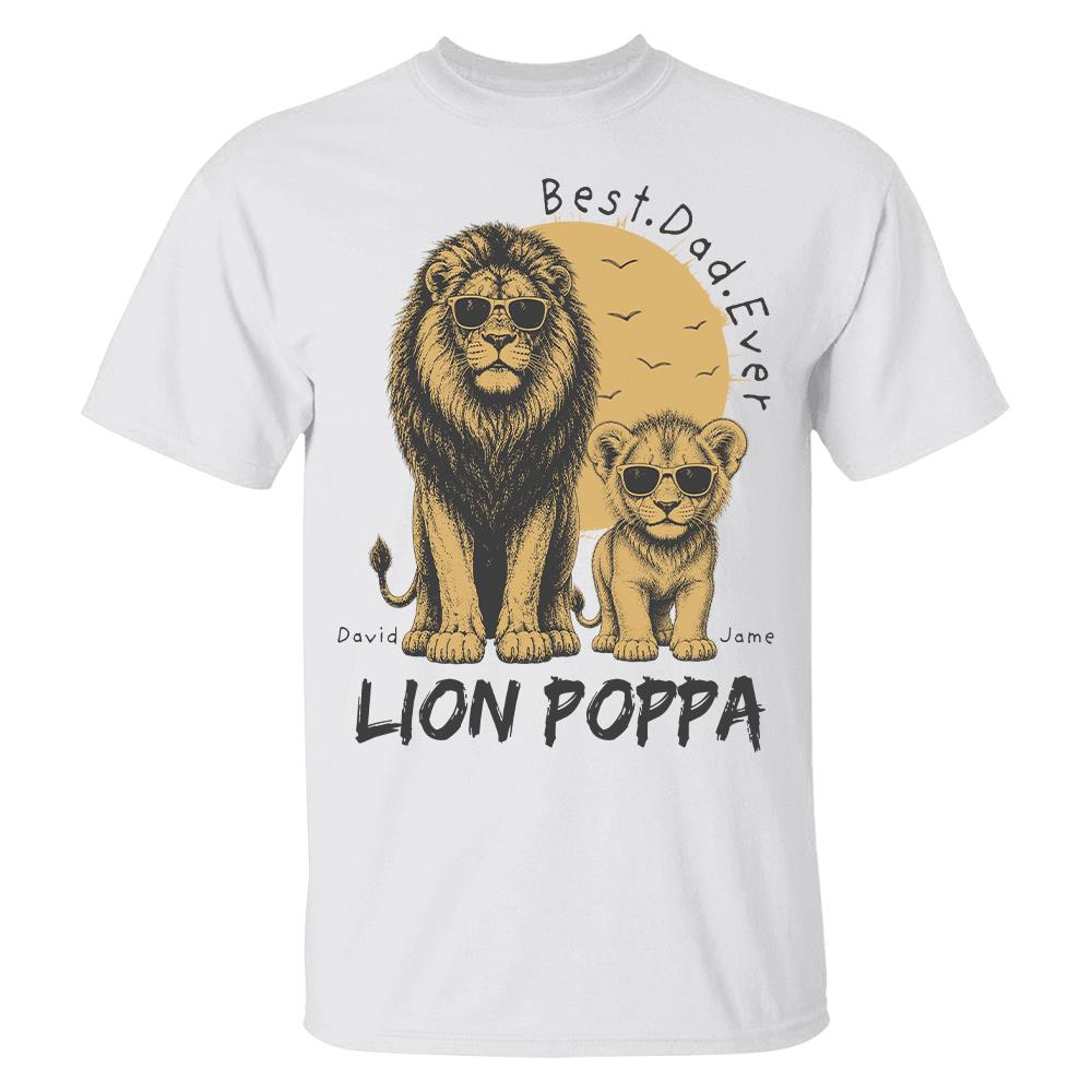 retro-vintage-lion-dad-and-kids-daddy-protector-personalized-shirt-cool-fathers-day
