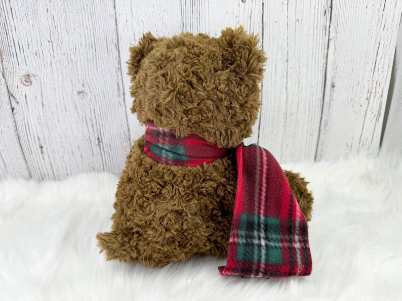 personalized-babys-first-christmas-teddy-bear-custom-name-1st-christmas-keepsake-bear-with-plaid-scarf-memory-bear-gift-2026